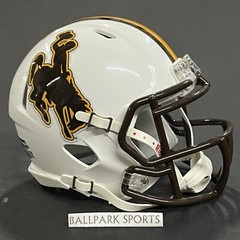 Wyoming Cowboys Speed Mini Helmet Riddell NCAA Licensed Brand New!