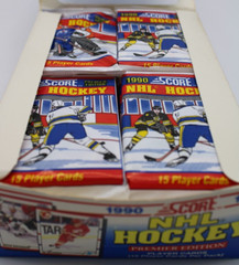 1990 Score Hockey Wax Box Premier Edition (36 Pack) Brodeur Rookie