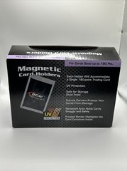 BCW Magnetic Card Holder 180pt Point with UV Protection – Box of 12 holders