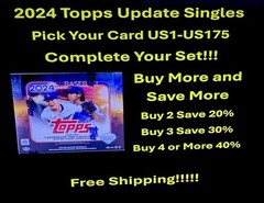 2024 Topps Update Series Base Cards (US1 – US175) – You Pick – Complete Your Set