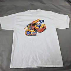 Fruit Of The Loom Tide Downy Craven 32 Shirt Mens XL White NASCAR Auto Racing