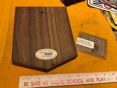 Detroit Big Wheel J.A. John Lomakowski Lomakoski Football Card & Plaque