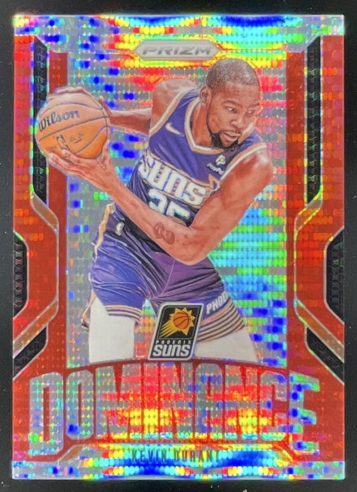 2024-25 Panini Prizm Dominance Red Pulsar Prizm #3 Kevin Durant /75