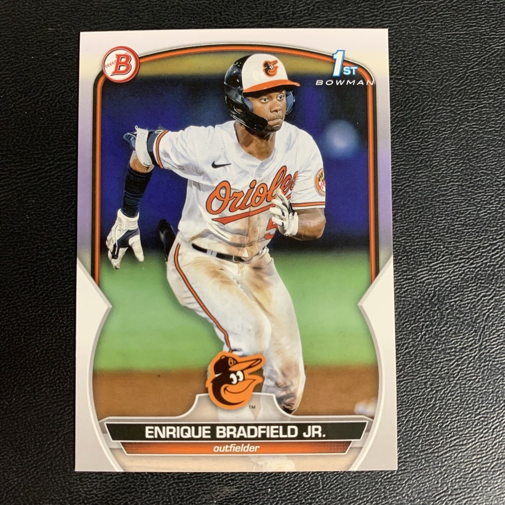 2023 Bowman Draft Enrique Bradfield Jr 1st Baltimore Orioles