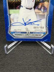 2026 James Tibbs III Bowman Chrome Auto Blue Mojo Refractor /150 Dodgers