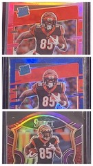 Tee Higgins 2020 Optic & Select RC Lot (3) – Blue Hyper, Pink Prizm, Purple DC