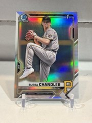 2021 Bowman Chrome Draft Refractor BUBBA CHANDLER Pirates #BDC41