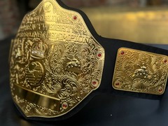 World heavyweight big gold championship belt wrestling replica tittle 2mm adult