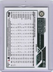 2023 Topps Chrome Update-Autographs Blue RayWave #AC-CC-Conner Capel, SN12/150