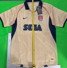 Thierry Henry Arsenal Sega 2001/2002 Away Jersey Retro New Size L