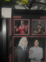 Ric Flair & Dwayne Johnson 1984 NWA Annual Convention Framed Plaque