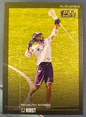 2026 PREMIER LACROSSE LEAGUE PLL FIELDSIDE II CJ KIRST MATTE FINISH SP RC #88