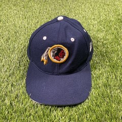 VTG Washington Redskins Reebok Hat Mens Adjustable Blue 80% Wool