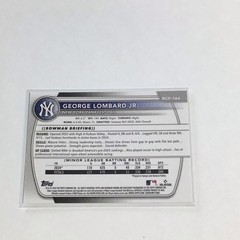 2025 Bowman Chrome – Prospects George Lombard Jr. #BCP-164 Laser Refractor