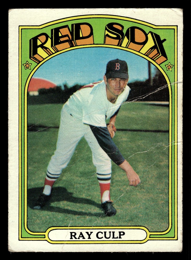 1972 Topps Ray Culp #2 – Boston Red Sox – (Low Grade)