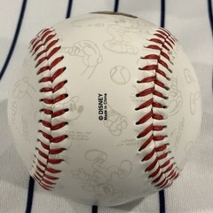 Walt Disneyland Resort Mickey Mouse Sketches Baseball Ball Souvenir Promotional