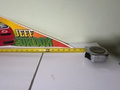 1995 Jeff Gordon #24 Wincraft Felt Pennant Refinish Racing Winston Cup Champion