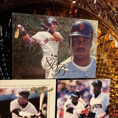 1994-95 Barry Bonds 3 Card Lot Flair Opee-chee