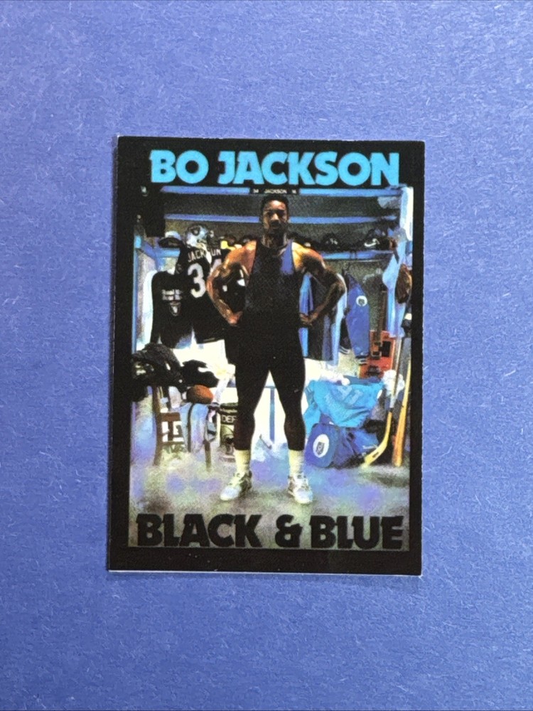 🎖️Black & Blue🎖️ Bo Jackson ~ Promo/Oddball ~ Late 80’s/Early 90’s