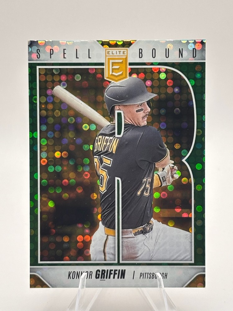 2026 Donruss Elite #2 Konnor Griffin Spellbound R Green Disco