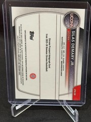 2025-26 Bowman Silas Demary Jr. Chrome Auto Mojo Refractor 1st #CPA-SD Huskies