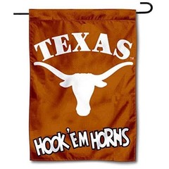 Texas Longhorns Hook’em Horns Garden Flag 13 x 18 Licensed Double Sided