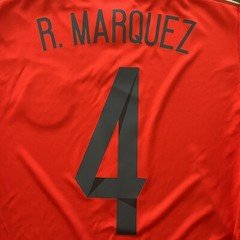 adidas MEXICO 2014 Away Soccer Jersey R.MARQUEZ #4 SZ Sm