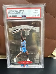 Michael Jordan #AS2 1995 Upper Deck SP All-Stars NBA Graded PSA 8 NM-MT