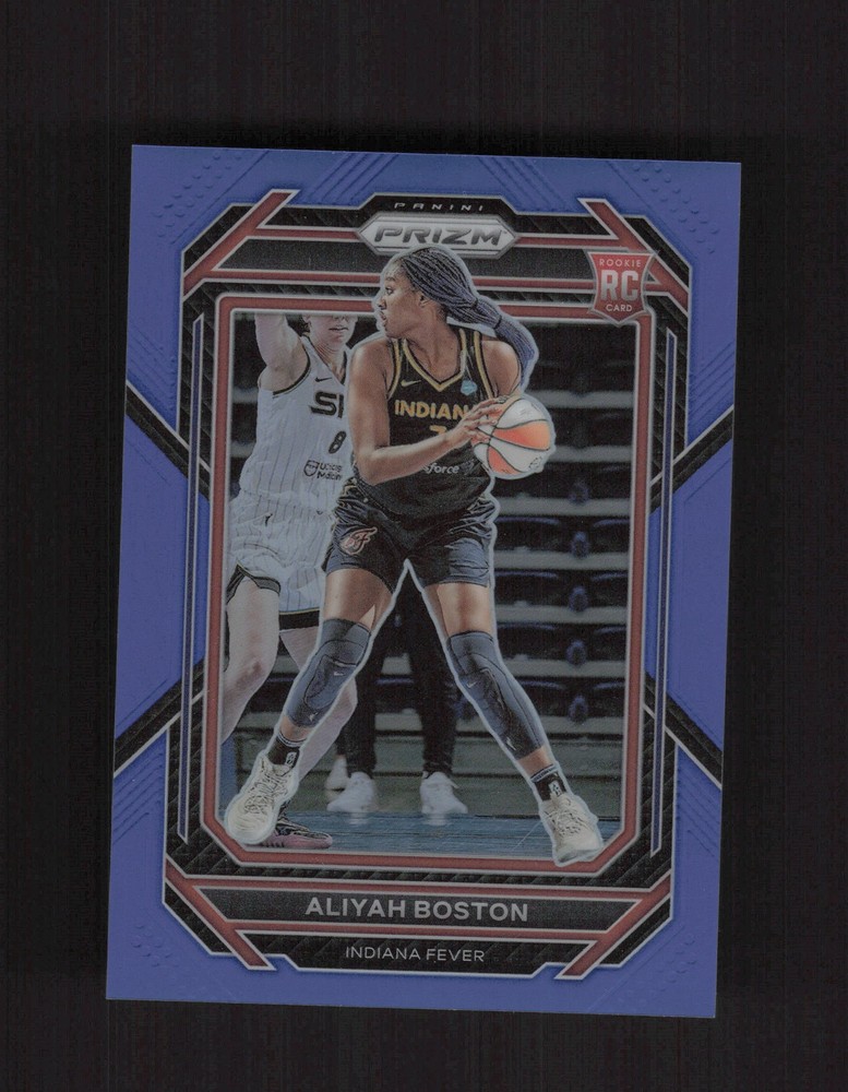 2023 Panini Prizm WNBA #133 Aliyah Boston Blue #/175