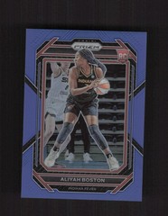 2023 Panini Prizm WNBA #133 Aliyah Boston Blue #/175