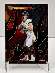 2025 Topps Finest Torchers Trevor Lawrence Black Refractor Jaguars /10 🔥🔥🔥