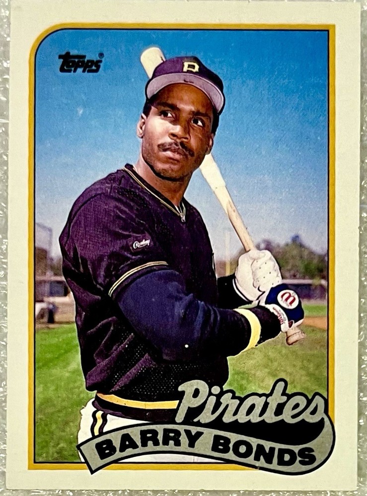 🔥1988 Topps⚾️Barry Bonds Baseball Card #620 Pirates “ERROR CARD”MT Condition