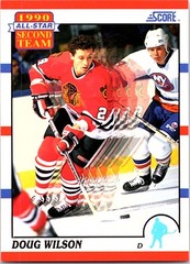 1990-91 Score American #320 Doug Wilson
