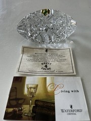 Waterford Crystal Football Green Bay Packers Brett Favre 4 W CERTIFICATE