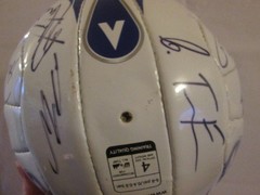Huddersfield Town 2005-2006 Squad Signed Football Ball with COA /bi