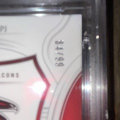 Panini 2024 Michael Penix Jr. Century Material CM-MPJ /99 PSA 9