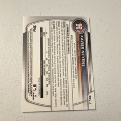 Bowman draft 2025 1st Bowman Ip Autograph Xavier Neyens Houston Astros BDC-2