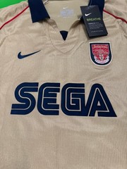 Thierry Henry Arsenal Sega 2001/2002 Away Jersey Retro New Size L