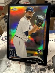 2014 Topps Chrome Update Robbie Ray RC Card MB-17, Black Rookie Refractor # /99