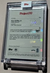 2021 Topps Project 70 Ken Griffey Jr. #702 Ermsy Pokémon Style Art Card SP