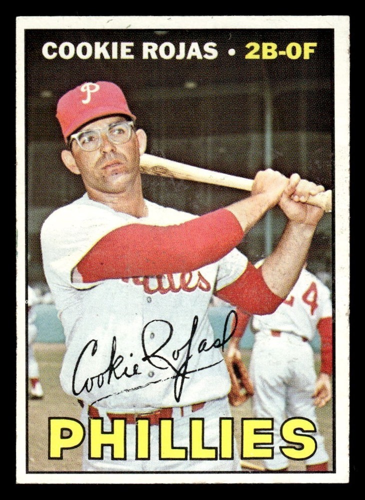 1967 Topps Baseball #595 Cookie Rojas EX/MT *f4