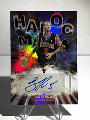 Topps Chrome Auto 2025-26 Havoc Marks Jalen Rose HM-JR Michigan fab five – Bulls