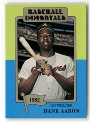 1980-87 SSPC HOF Hank Aaron #177b