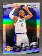 2024-25 Panini Prizm Black LEBRON JAMES LA Lakers King Crown Silver SP #52