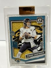 Trevor Lawrence Custom novelty art Handmade Jacksonville Jaguars Patch CARD