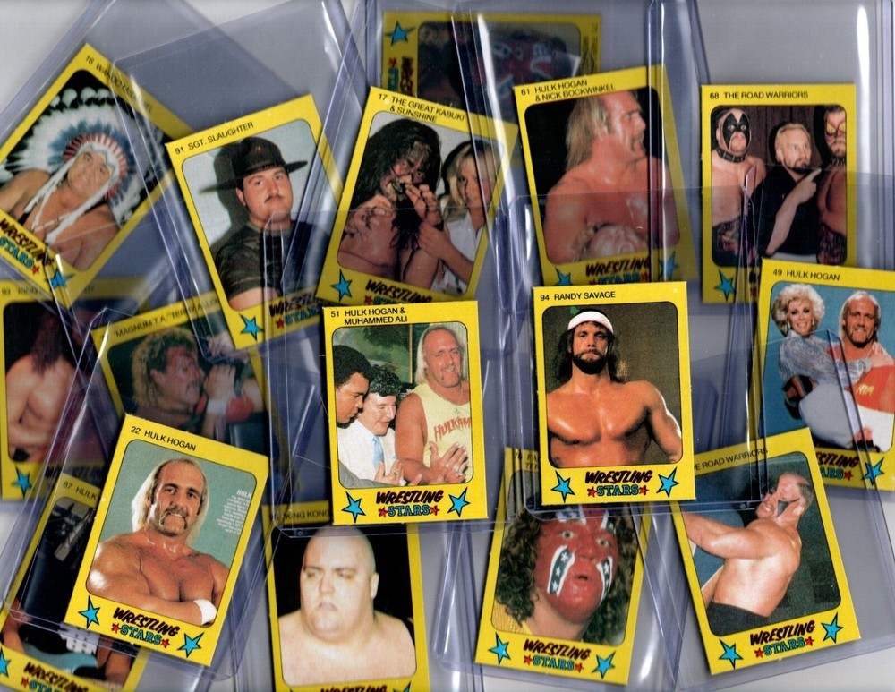 1986 Monty Gum Wrestling Stars – **YOU CHOOSE**