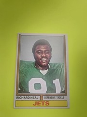 RICHARD NEAL 1974 TOPPS #460 JETS DT