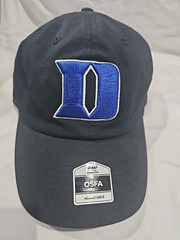 Duke Blue Devils Cap Black Adjustable Embroidered Logo-Top of the World