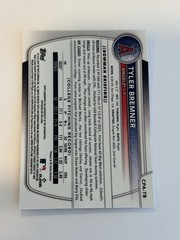 2025 Bowman Draft – Chrome Prospect Autographs Tyler Bremner #CPA-TB (AU, RC)