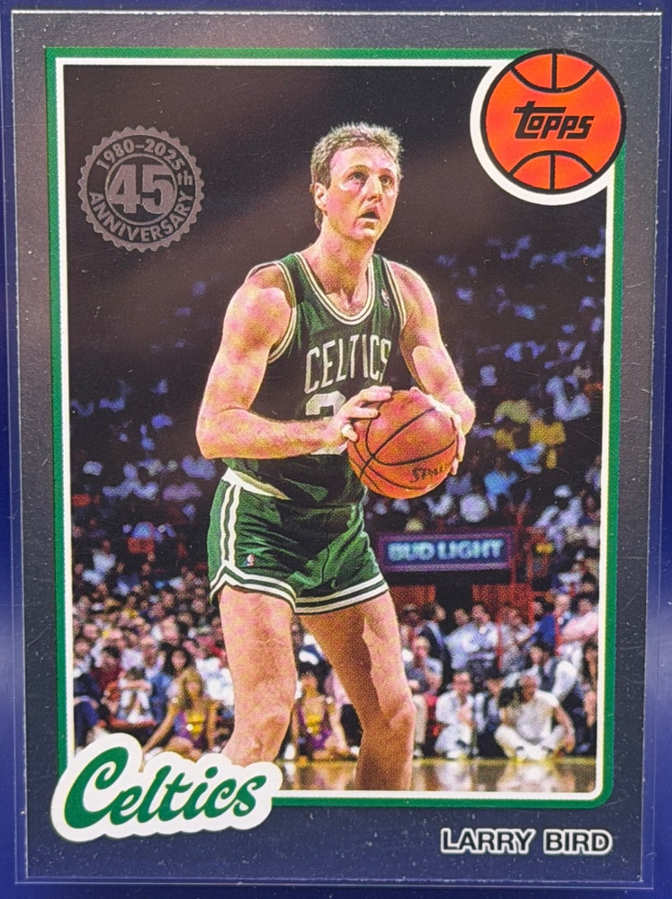 2025-26 Topps LARRY BIRD 45th Anniversary 1980-81 Design Celtics #80BK-1